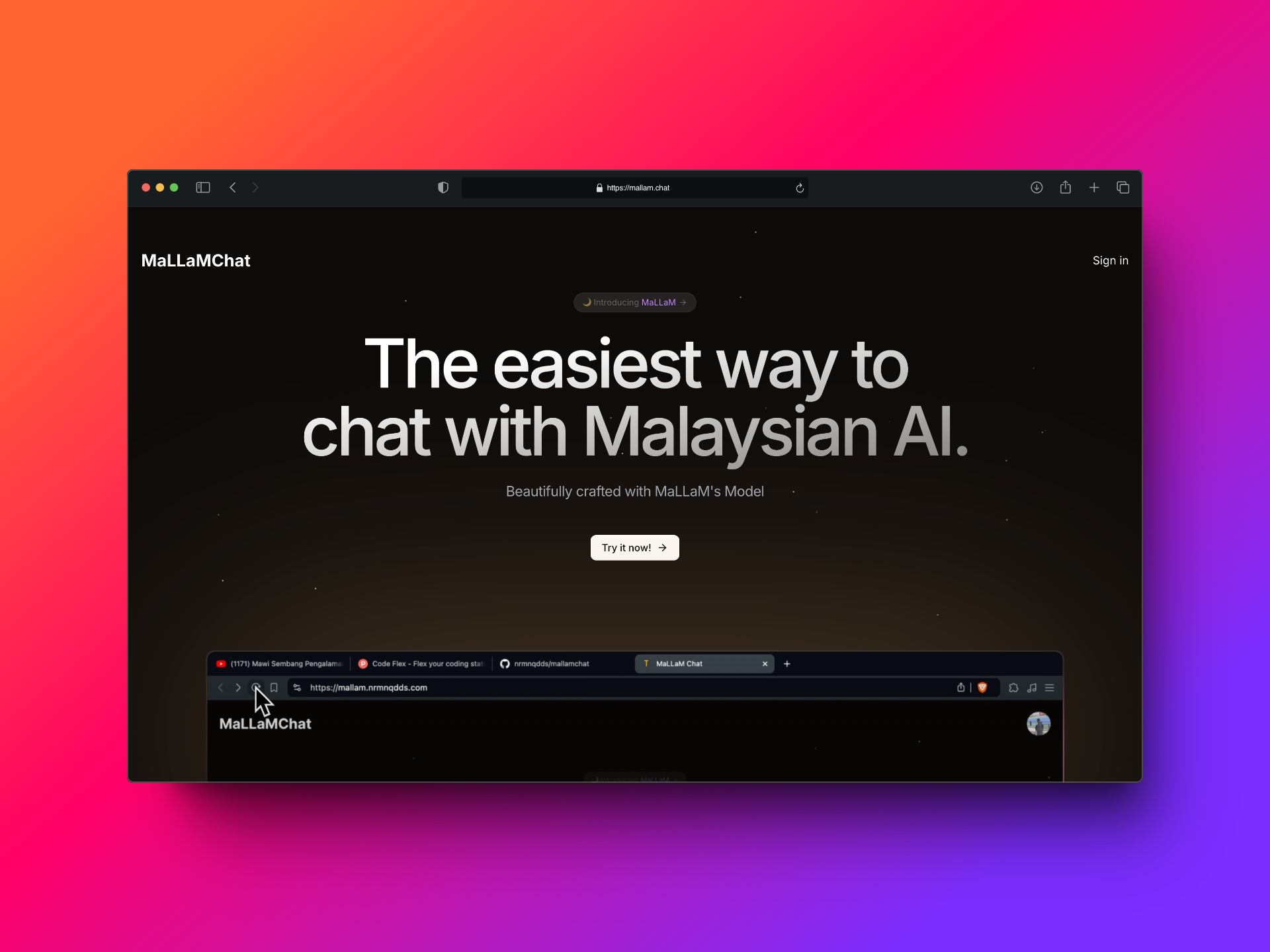 Project MallamChat